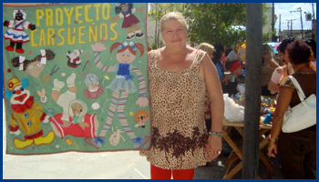 Carsueños Banner with Carmen Soto