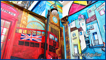 Muraleando Streets painting